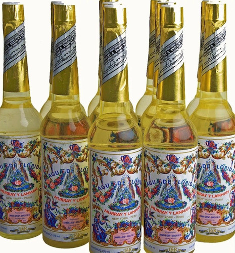 Agua Florida De Murray Original Autentica Del Peru X 270 Ml 0