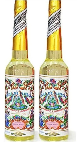 Agua Florida De Murray Original Autentica Del Peru X 270 Ml 1