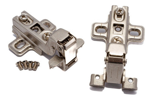 Bisagra Auto-retén 35 Mm S. Curva Para Puerta Aluminio X Par 1