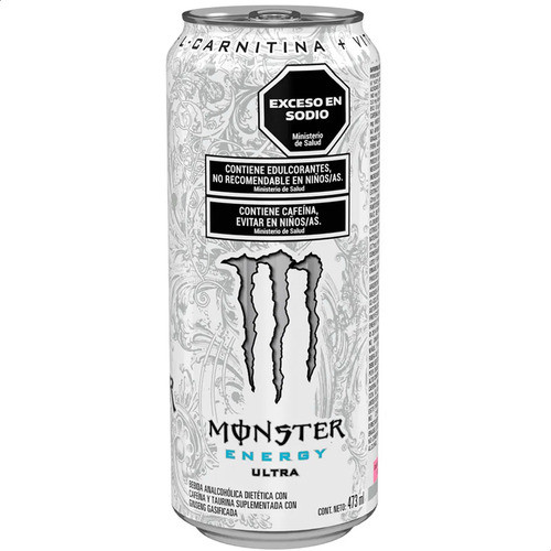 Bebida Energizante Monster Energy Ultra 473ml X12 0