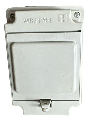 Caja Para Termicas 4 Bocas Ip54 Pilar Variplast Tapa Opaca 1