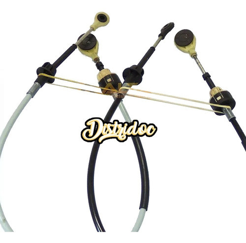 Kit X 2 Cables Selectora Cambios Fiat Strada 1.8 1