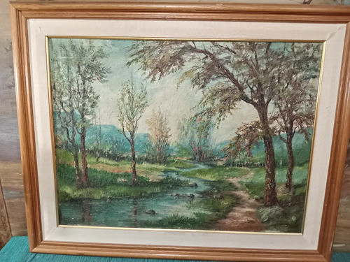 Óleo Sobre Tela Del Autor Eugenio Rivolta 1