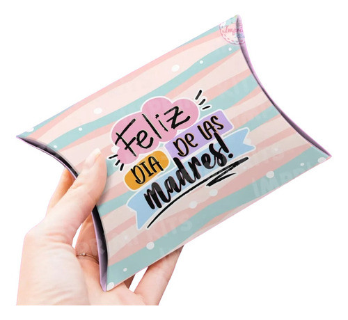 Cajita Almohadita Dia De La Madre Imprimible Caja Almohada 3 0