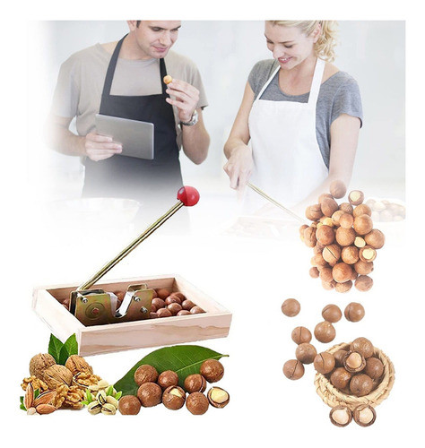 Nueva Máquina De Pelar Nueces Manual De Cascanueces De Alt. 0