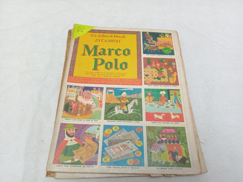 Album De Figuritas Estampas Marco Polo 0