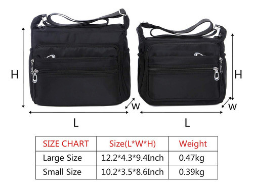 Bolso Bandolera Para Mujer Bolso Bandolera Impermeable Bolso 1