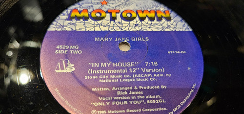 Mary Jane Girls In My House Vinilo Maxi Usa 1985 Muy Bueno 0