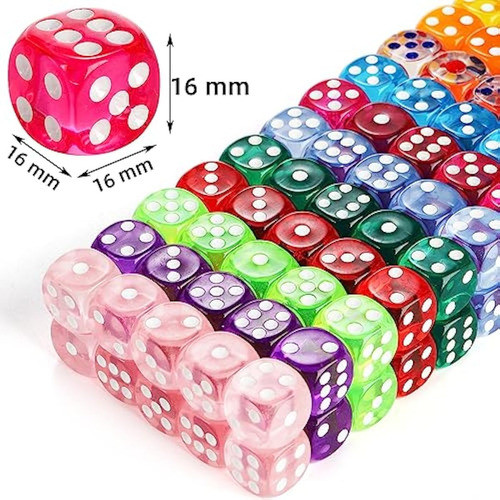 Noamus 160 Dados De Juego De 6 Caras, Juego De 1
