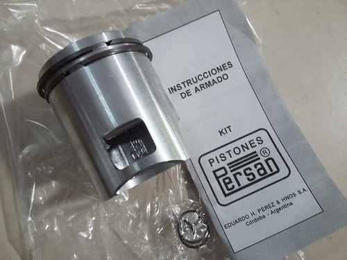 Piston Persan Perno Y Aros Zanella 125 Rx Flappera 55.00 Mm 1