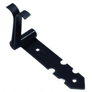 Alcayata De Hierro Negra Para Amurar  1.1/2x1/8x10 Pulgadas 0