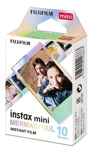 Rollo Film Fujifilm Instax Mini Mermaid Tail X3 Unidades 1