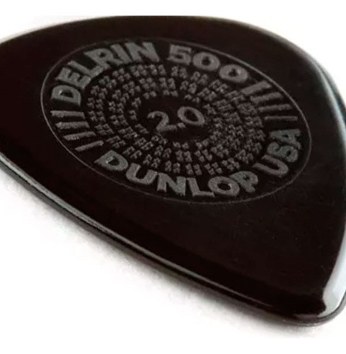 Pua Jim Dunlop 450r 2 Delrin 500 Prime Grip 2.0mm Guitarra 0