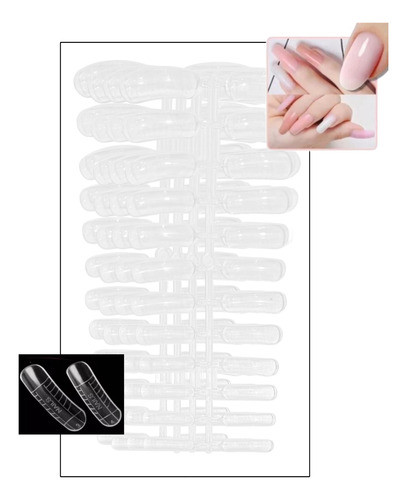 Capsulas Dual System Cherimoya Uñas Esculpidas X 240 U. 0