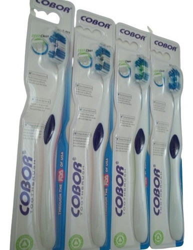 Cepillo Dientes Adultos Alta Calidad Cobor Limpiador Lengua 0