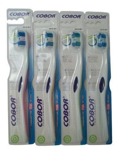 Cepillo Dientes Adultos Alta Calidad Cobor Limpiador Lengua 1