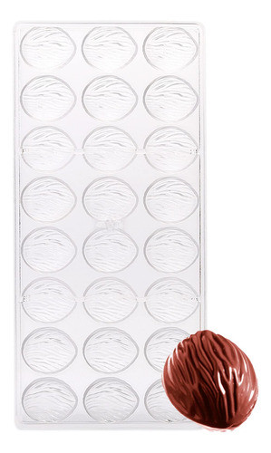 Molde De Chocolate Con Forma De Nuez, Almendra, Nuez, Meloco 0