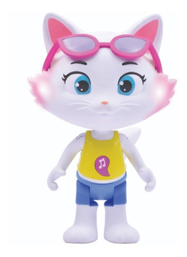 Muñeco 44 Gatos Milady, Pilou, Lampo, Meatball Luz Y Sonido 0