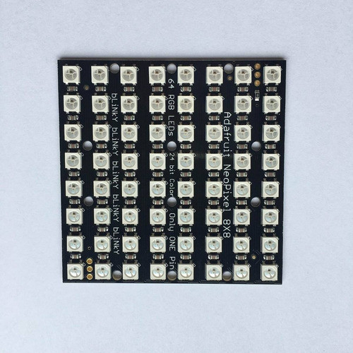 Adafruit Neopixel Neomatrix 8x8-64 Rgb Led Pixel Matrix [ad 0