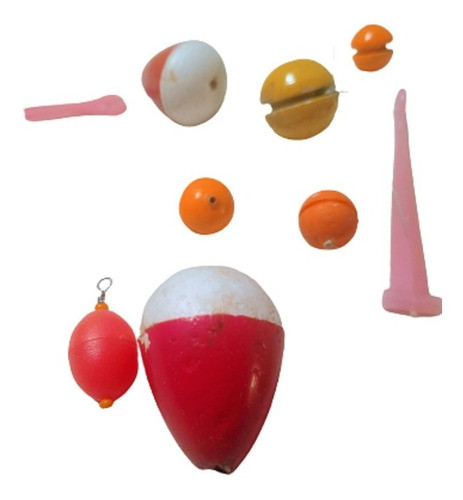 Lote De Boyas Antiguas De Madera Y Plastico Ref 1507 0