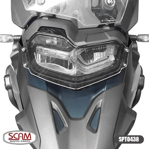 Protector Farol Policarbonato Bmw F750 Gs 2018 Mk Motos 0