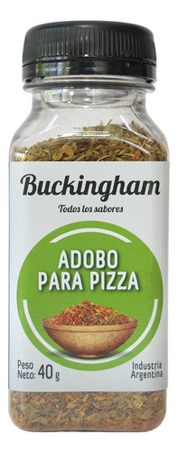 Adobo Para Pizza X 40gr. Buckingham Pack X 18 Unidades 1
