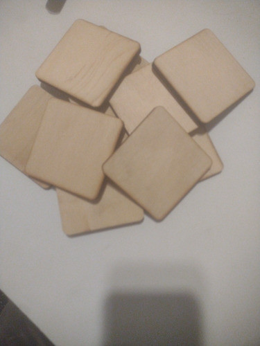 Fibrofacil Cuadrados De 8 X 8 Cm Contrachapado 1