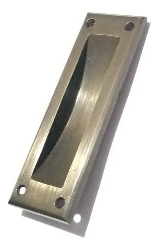 Cubeta Grande De Corrediza Currao Ciega Bronce Viejo 0