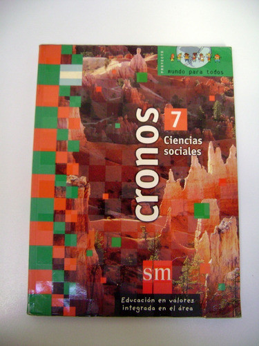 Ciencias Sociales 7 Cronos Sm Usado Papel Buen Estado Boedo 0