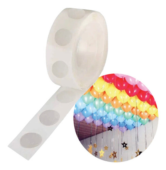 Cinta Bifaz De Acetato Pegamento Para Globos Decoración 0 Cinta Bifaz De Acetato Pegamento Para Globos Decoración 0