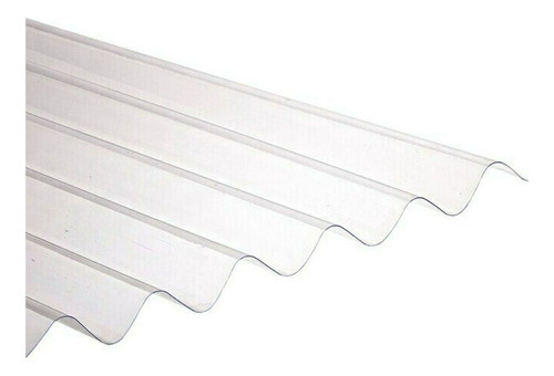 Policarbonato Ondulado  Cristal 1.10 X 3.66 Mts 0