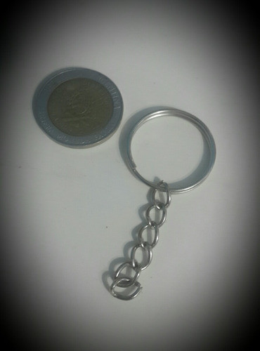 Argollas Sin Fin Con Cadena X100u - Llaveros 1