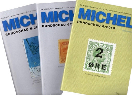 Rundschau 2016. Suplementos A Los Catálogos Michel (16) 0