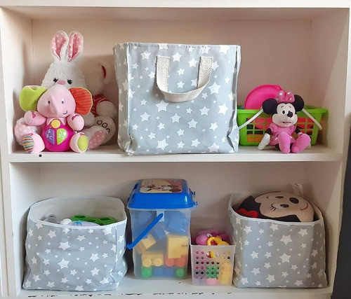 Canastos Juguetero De Tela Montessori 0