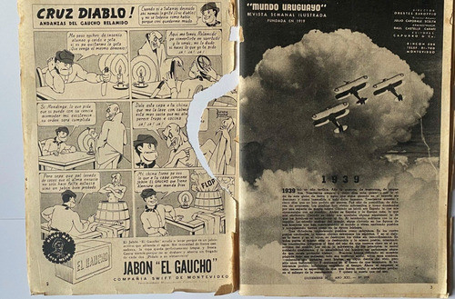 Mundo Uruguayo N° 1079 Balneario Costa Azul Canelones 1939 1