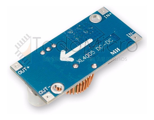 Modulo Step Down Xl4005 Convertidor 5a Fuente 0.8 A 30v 1