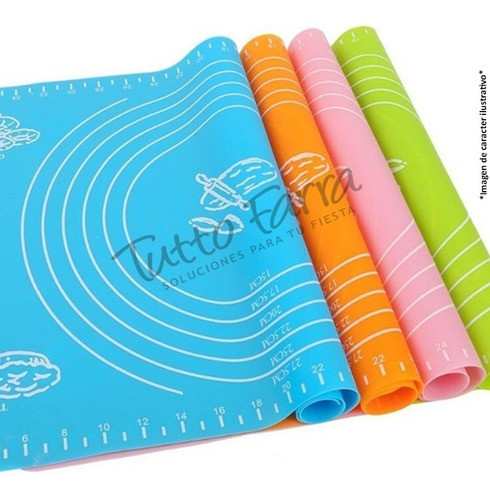 Placa Plancha Silicona Para Amasar Apta Para Horno 50x40 1