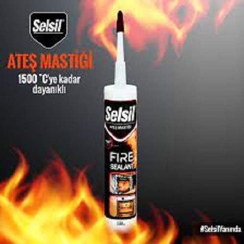 Silicona Junta Alta Temperatura Selsil 1500 Grados !!!! 1