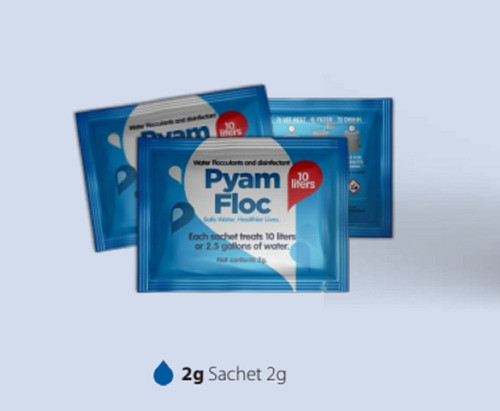 Sobre Potabilizador Y Floculante Agua Pyam Floc 20mg P/10lts 1