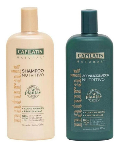 Capilatis Natural - Shampoo Nutritivo + Acondicionador 0