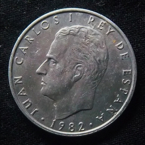 España 2 Pesetas 1982 Sc Km 822 Mapa De España 1