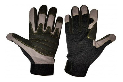 Guantes Anti Vibracion Gris / Negro 1