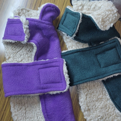 Capas Para Perros En Polar Y Corderito Con Velcro,consulte! 1