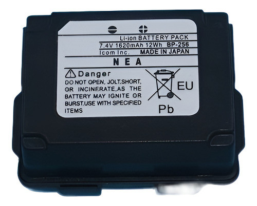 Para Radio Icom Bp-256 Li-ion Batería 92ad Ic Ic92ad Ic-92 7 0