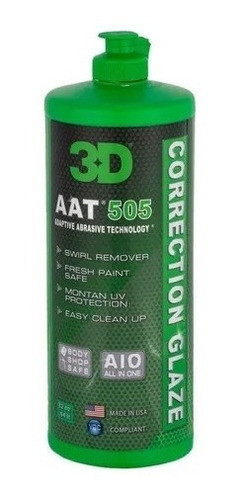 3d Aat 505 / Correction Glaze 1 / 940 Ml 0