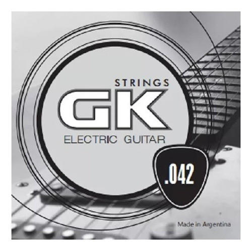 Docena De Cuerdas 6° Electrica Medina Artigas Gk .042 1