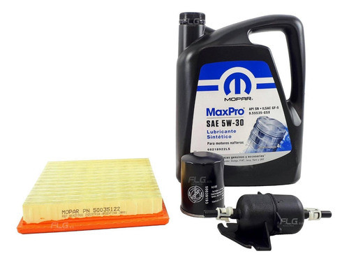 Kit Filtros Y Aceite Mopar Fiat Nuevo Palio Fase Ii 14/17 1