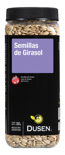 Semillas De Girasol Dusen Premium Kosher Sin Tacc X 350g 0
