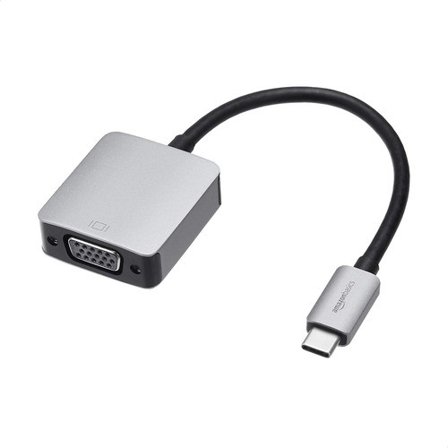 Basics Adaptador Usb 3.1 Tipo C A Vga De Aluminio, Gris 0