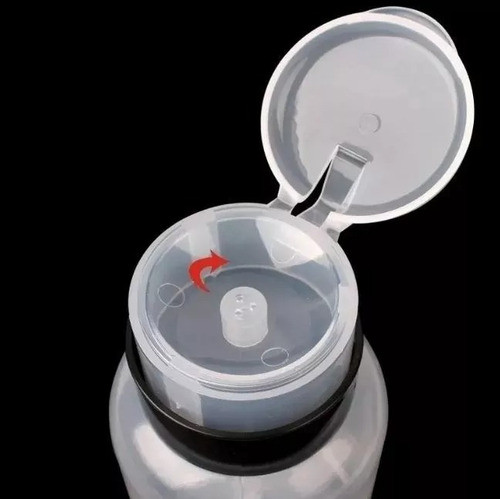 Dosificador Contenedor Para  Líquidos 250ml De Manicuria 1